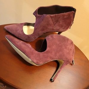 Burgundy high heel sz 8.5